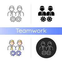 Collaboration vector icon