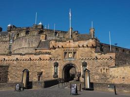 Edinburgh castle in Scotland photo