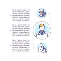 Laboratory research concept icon with text vector