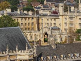 Aerial view of Cambridge photo