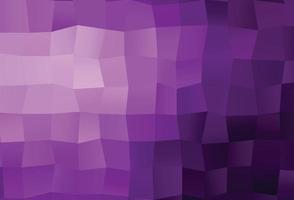 Dark Purple vector low poly cover.