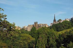 Edinburgh castle in Scotland photo