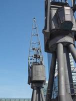 Crane in London photo