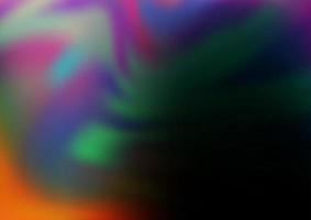 Dark Multicolor, Rainbow vector abstract bokeh pattern.