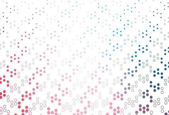 Light Blue, Red vector layout with circle shapes.