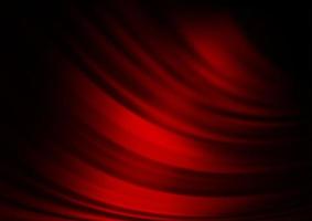 Dark Red vector template with lines, ovals.