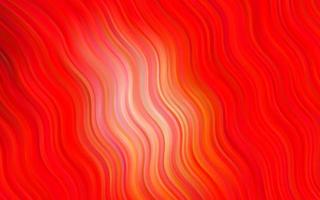 Light Red vector backdrop with bent lines.