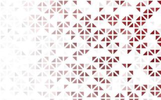 Light Red vector seamless layout with lines, triangles.