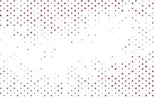 Light Red vector background with bubbles.