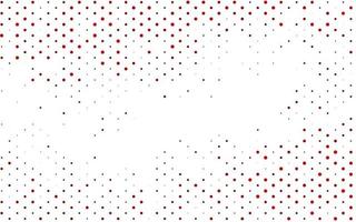 Light Red vector background with bubbles.