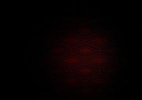 Dark Red vector pattern with lines, rectangles.