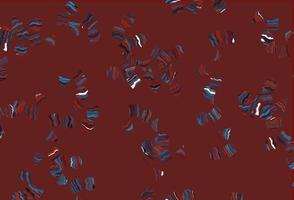 Light Blue, Red vector texture in poly style with circles, cubes.