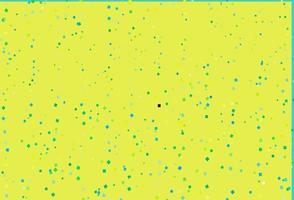 Light Blue, Yellow vector texture in poly style with circles, cubes.