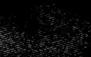 Light Silver, Gray vector texture with disks.