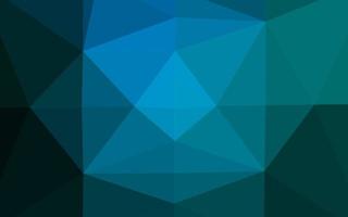 Light BLUE vector polygon abstract layout.