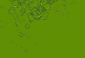 Light Green vector texture with disks.