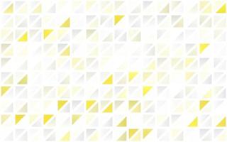 Light Yellow, Orange vector seamless background with triangles.