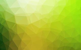 Light Green vector abstract mosaic backdrop.