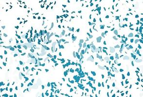 Light BLUE vector texture with random forms.