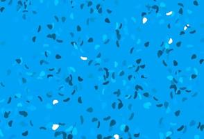 Light BLUE vector pattern with chaotic shapes.
