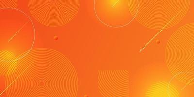 Gradient geometric shape background vector