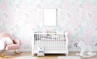 Frame mockup Nursery - 2 photo