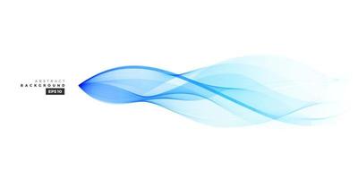 Abstract blue line wave vector backgrond.