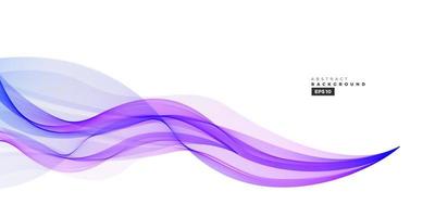 Abstract violet line wave vector background.