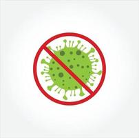 Stop Corona Virus 2020 design background banner. Covid 19-NCP poster vector