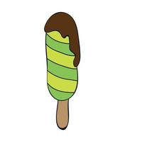 Summer mood - ice cream vector