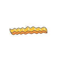 Drawn food - French fries vector