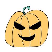 Halloween pumpkin. Pumpkin jack vector