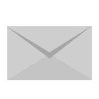 An envelope with a letter. Message, spam vector