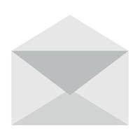 An envelope with a letter. Message, spam vector