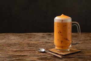 thai tea famous beverage drink traditional photo