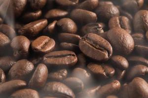 coffee beans good smell aroma drinking in morning for wake up photo