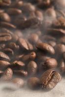 coffee beans good smell aroma drinking in morning for wake up photo