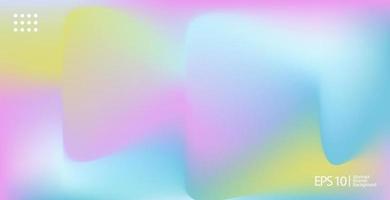 Abstract soft cloud background in pastel colorful gradation style. vector