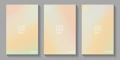 cover design template with Texture decorative elements with gradient vector