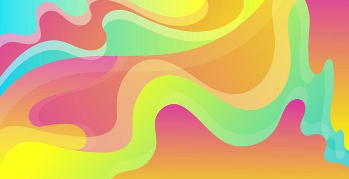 Abstract background. Trendy liquid shape with dynamic composition. vector