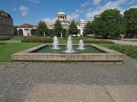 Gardens in Stuttgart, Germany photo