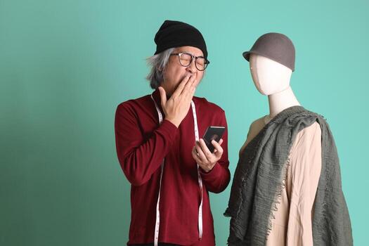 diseñador de moda asiático foto