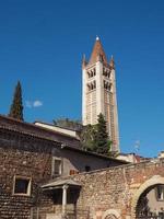 basílica de san zeno en verona foto