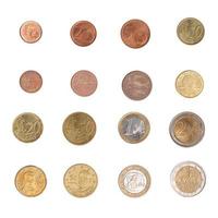 moneda de euro grecia foto