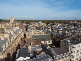 Aerial view of Cambridge photo