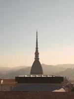 mole antonelliana en turín foto