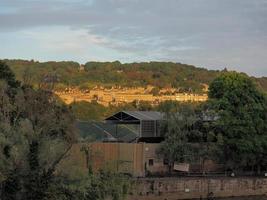 View of the city of Bristol hills photo