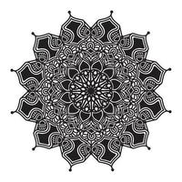 ethnic meditation relax mandala art design for template background vector
