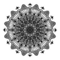 mandala isolated element of ornamental  pattern background design vector
