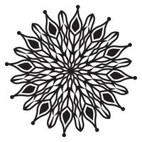 mandala isolated element of ornamental  pattern background design vector